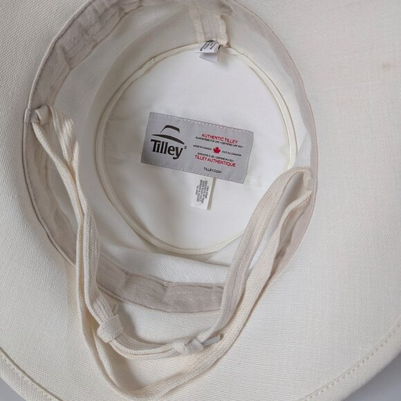 🇨🇦 NWT Tilley TH9 Melanie Hemp Hat UPF 50+ Made in Canada - Picture 8 of 13